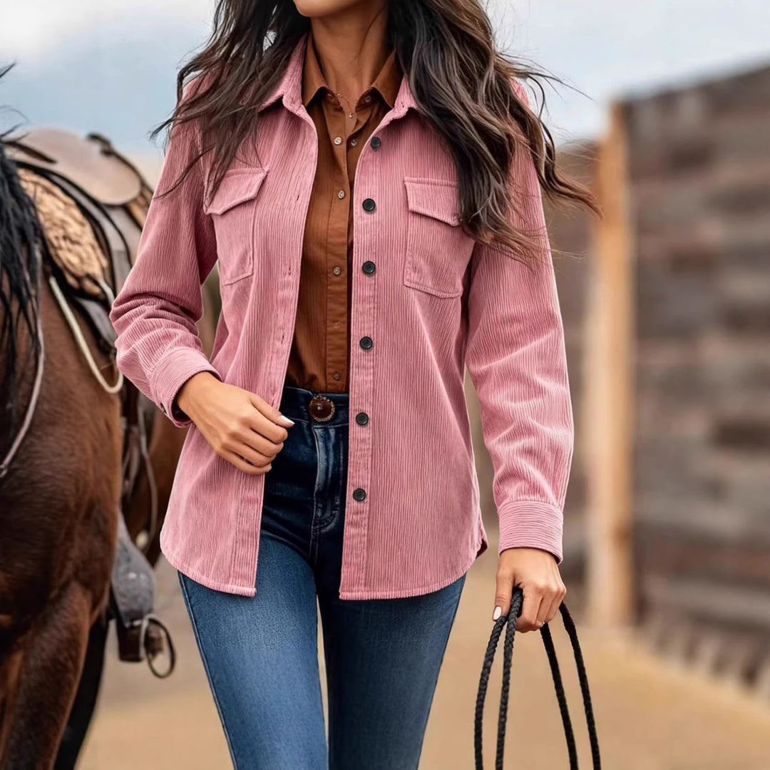 Women's Fashion Cord Jacket