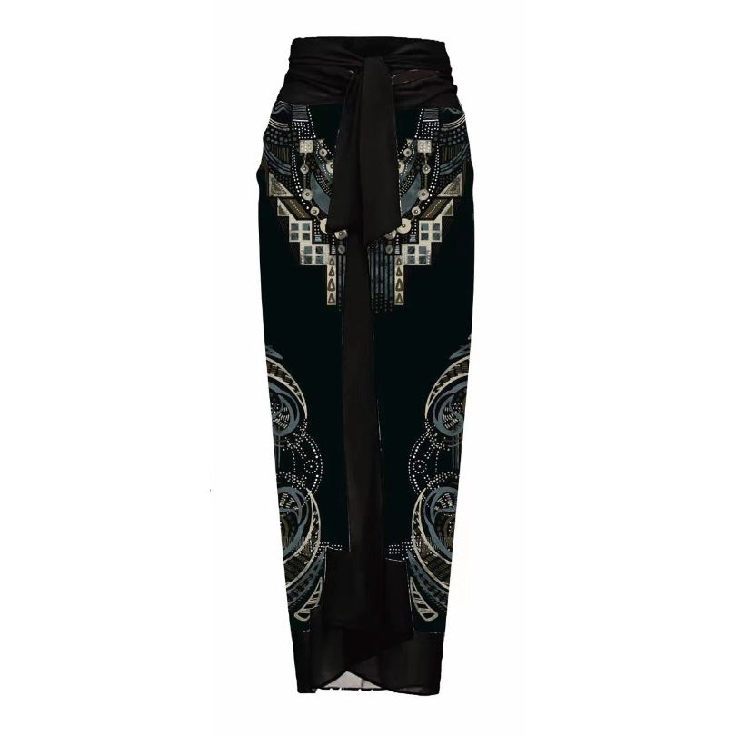 Ladies One-Piece Swimsuit with Floral 3D Design Mune Fashion
