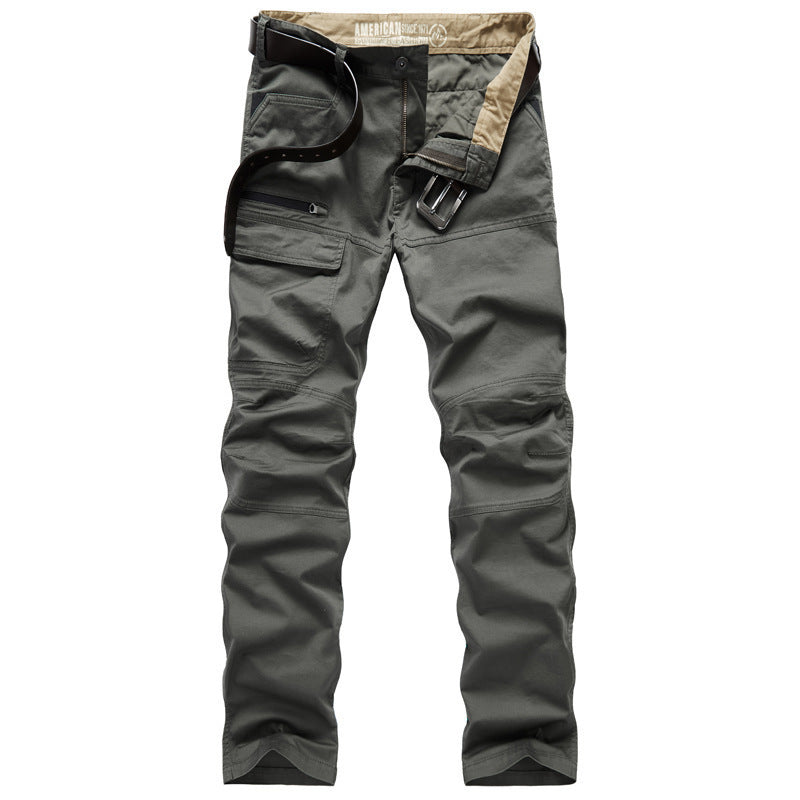 Men's Robust Cargo Pants with Versatile Pockets Mune Fashion