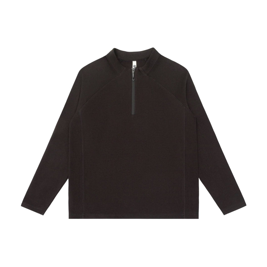Unisex Half-zip sweatshirt with turtleneck and raglan seams Mune Fashion