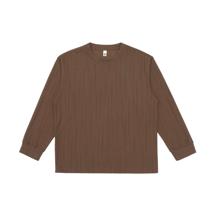 Unisex Premium long-sleeve shirt made of structured jersey with reinforced round neck Mune Fashion