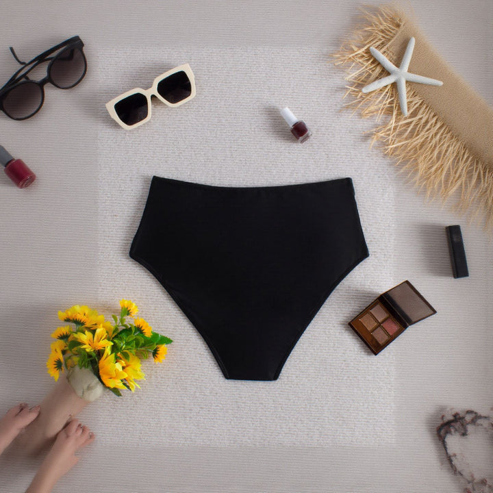 Ladies High-Waisted Bikini Bottom Mune Fashion