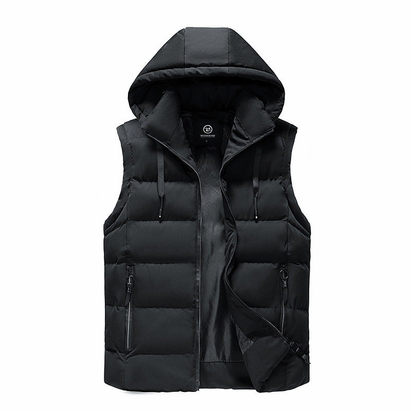 Men's Thermal Insulated Hooded Vest Mune Fashion