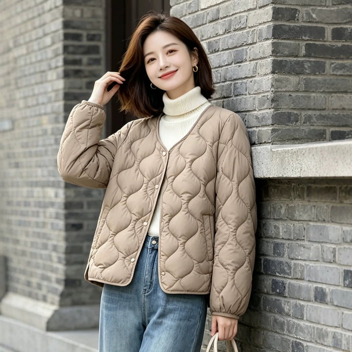 Women Trendy Padded Jacket Mune Fashion