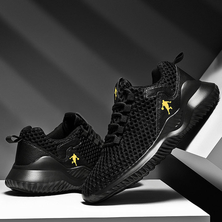 Men's Lightweight Breathable Knit Training Sneakers with Ergonomic Memory Sole Mune Fashion