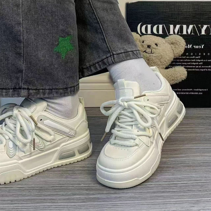 Women's Sporty Sneakers with Robust Cushioning System and Fashionable Design Mune Fashion