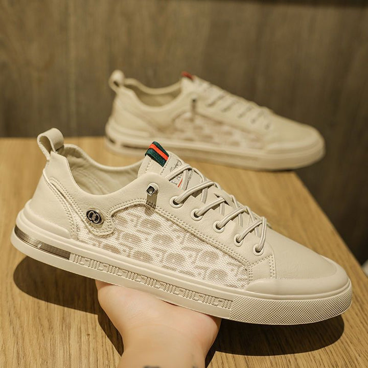 Women's Sporty Sneakers with Breathable Inserts and Modern Design Mune Fashion