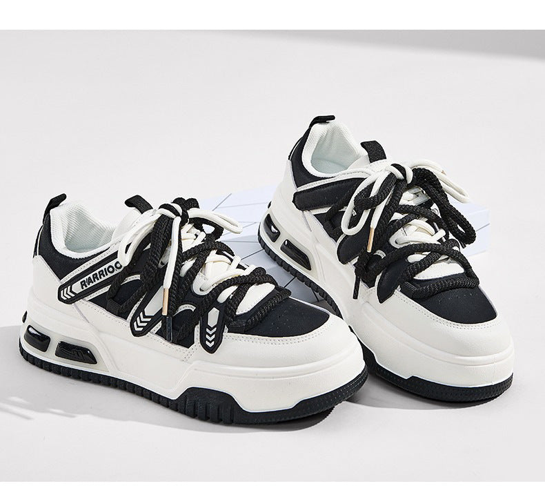 Ladies sporty sneakers with cushioning elements and robust sole Mune Fashion