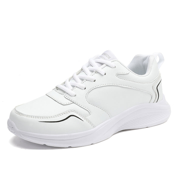 Ladies' comfortable everyday sneakers with padded shaft, shock-absorbing EVA midsole, and grippy rubber outsole Mune Fashion