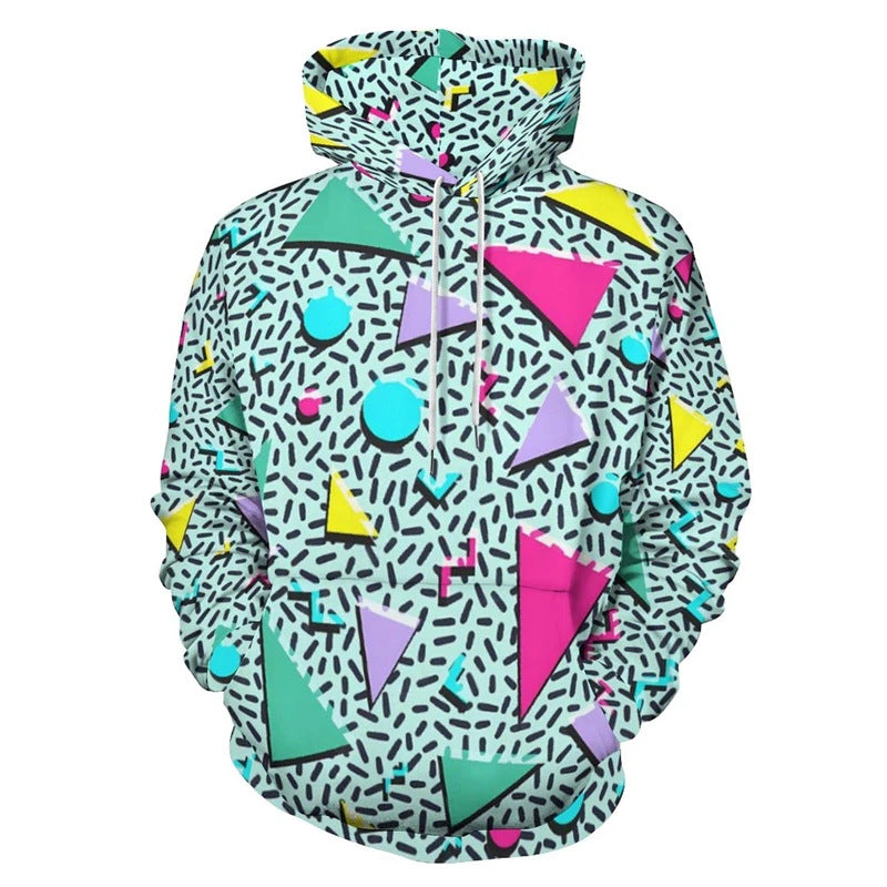 Women's Trendy Hoodie with Creative Gradient Mune Fashion