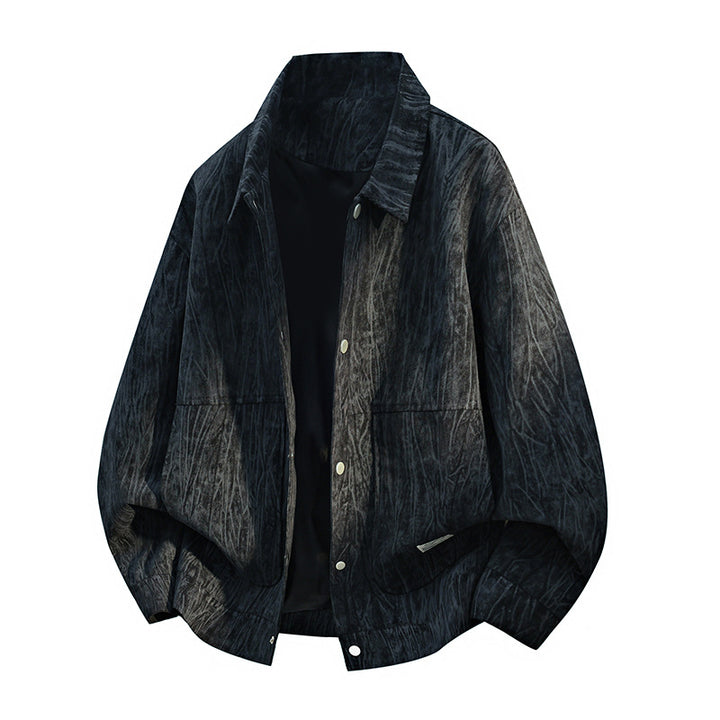 Men's fashionable transitional jacket with high collar Mune Fashion