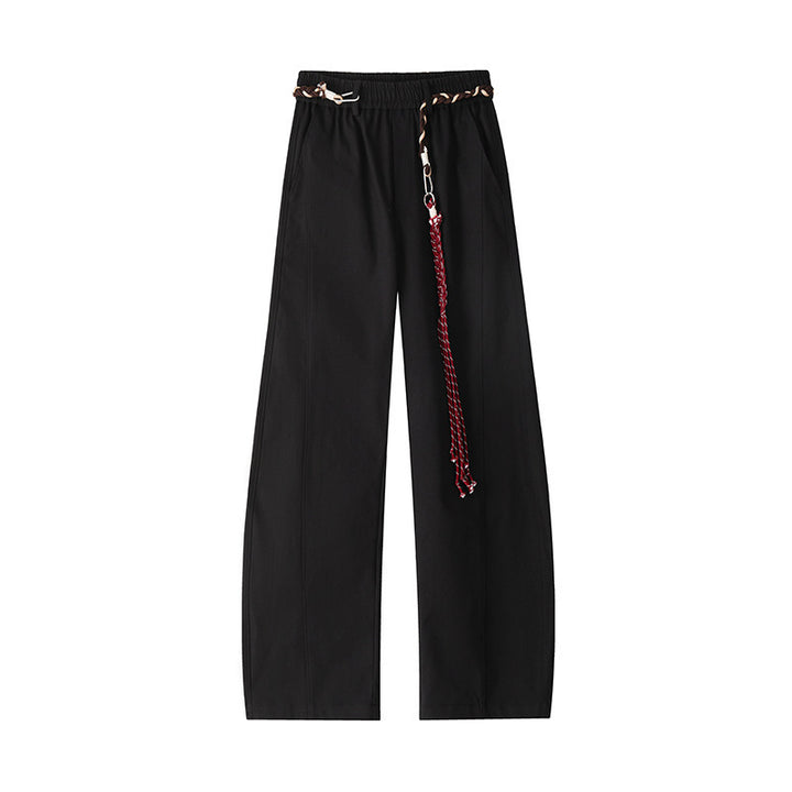 Men's wide-cut pleated trousers in a streetwear look with extra wide leg Mune Fashion