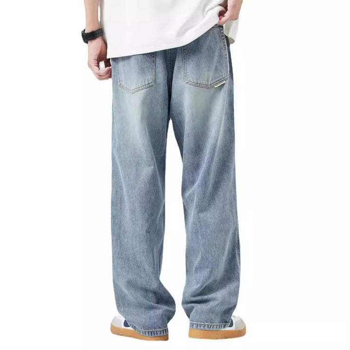 Men's Loose-Fit Jeans with High Waist Mune Fashion