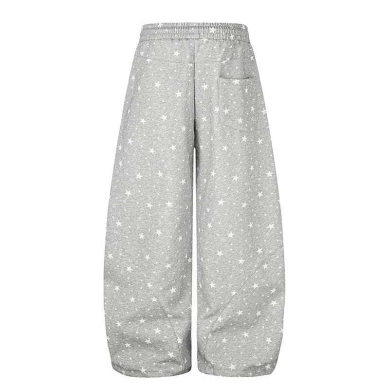Women's Wide Palazzo Lounge Pants with Comfort Waistband, Drawstring and Adjustable Hem