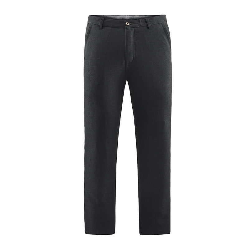 Men's tailored chinos with straight leg, belt loops & welt seam Mune Fashion
