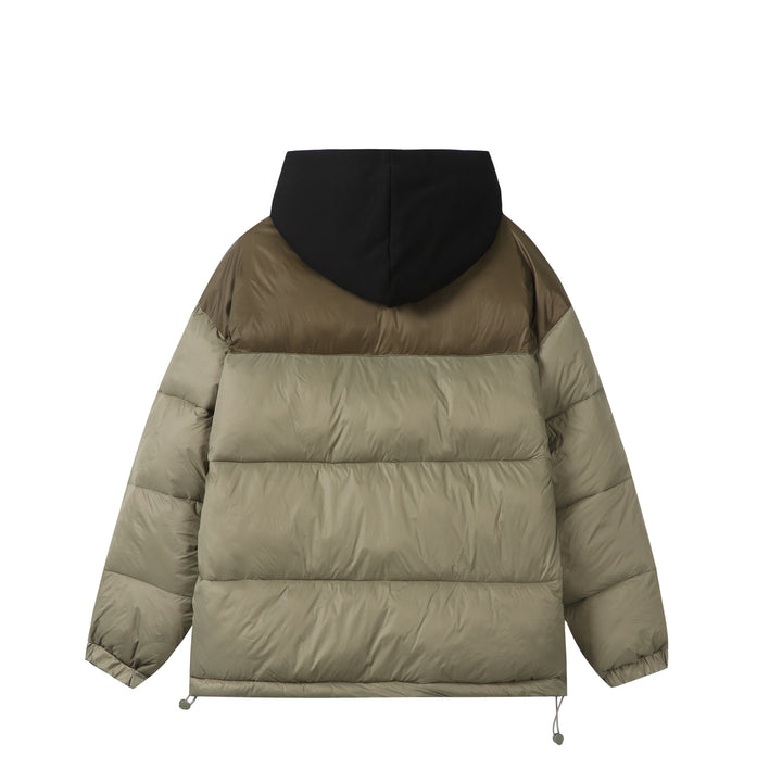 Unisex Short Cut High-Loft Puffer Jacket with Internal Hood and Drawstring Hem Mune Fashion