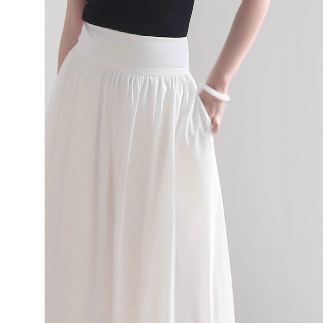 Women's Elegant Maxi Skirt with Flowing Cut Mune Fashion
