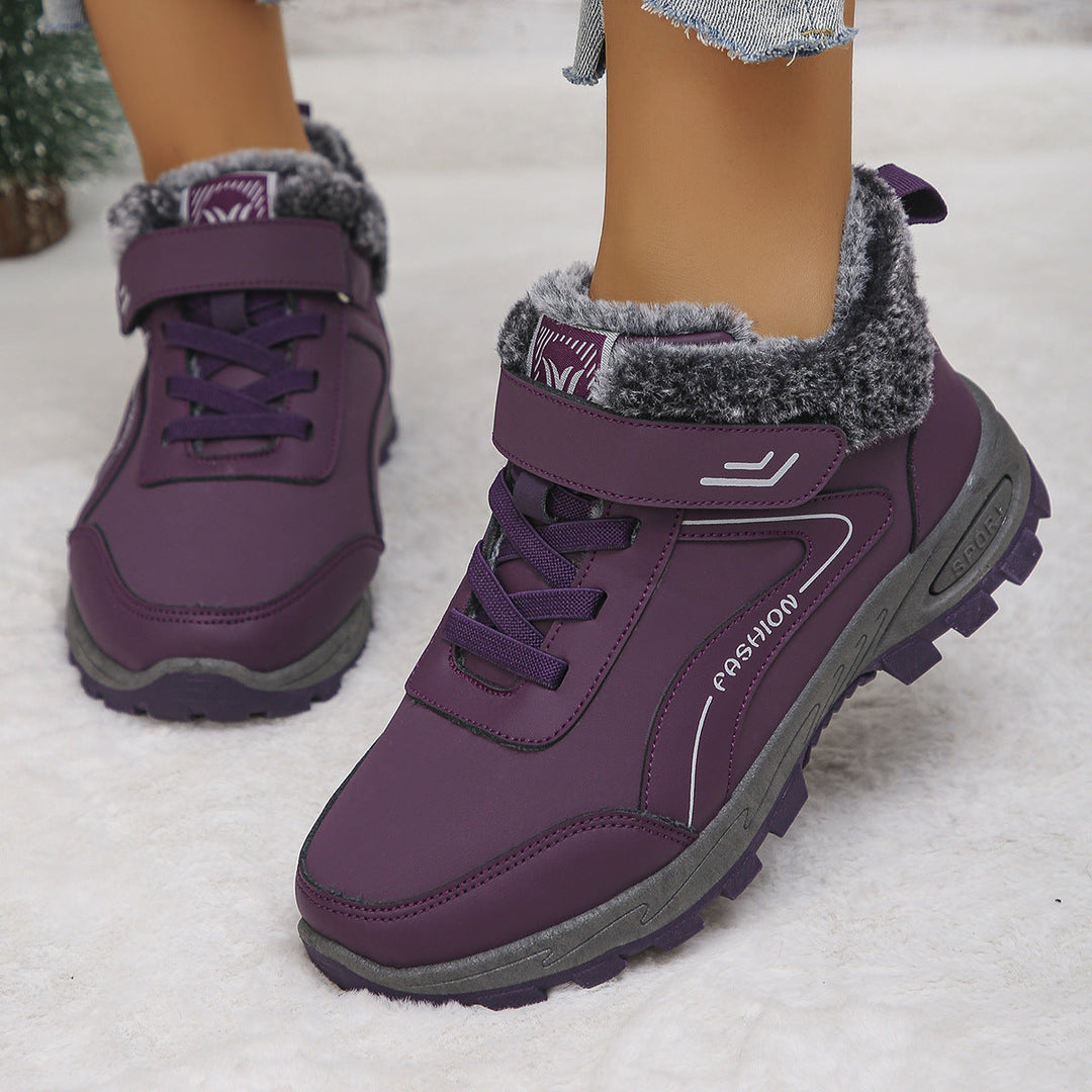 Women's Winter Boots with Warm Lining and Slip-Resistant Sole Mune