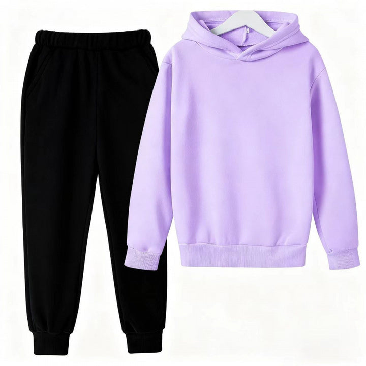 Unisex nan comfortable Hoodie and Jogger Set from French Terry with elastic waistband and ribbed cuffs Mune Fashion