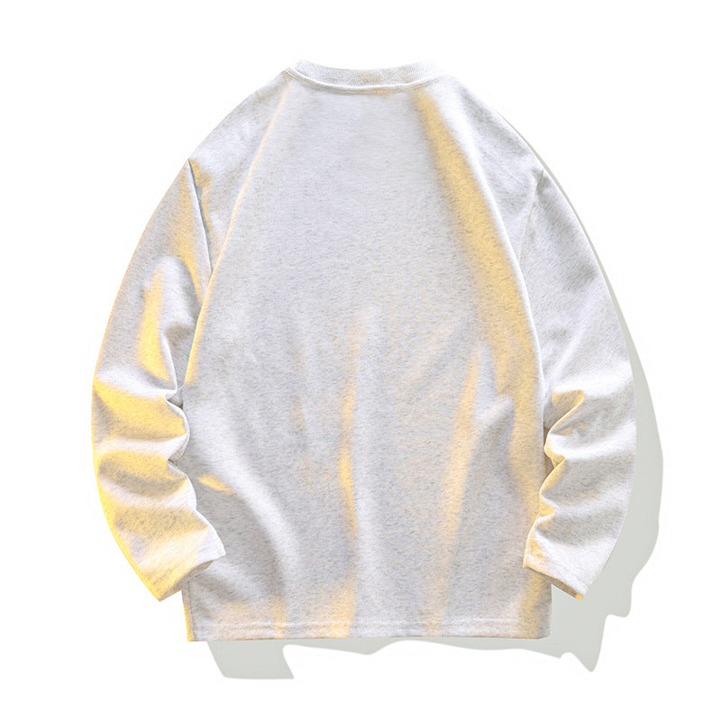 Unisex Oversize Long Sleeve Sweatshirt with Raglan Seams and Round Neckline Mune Fashion