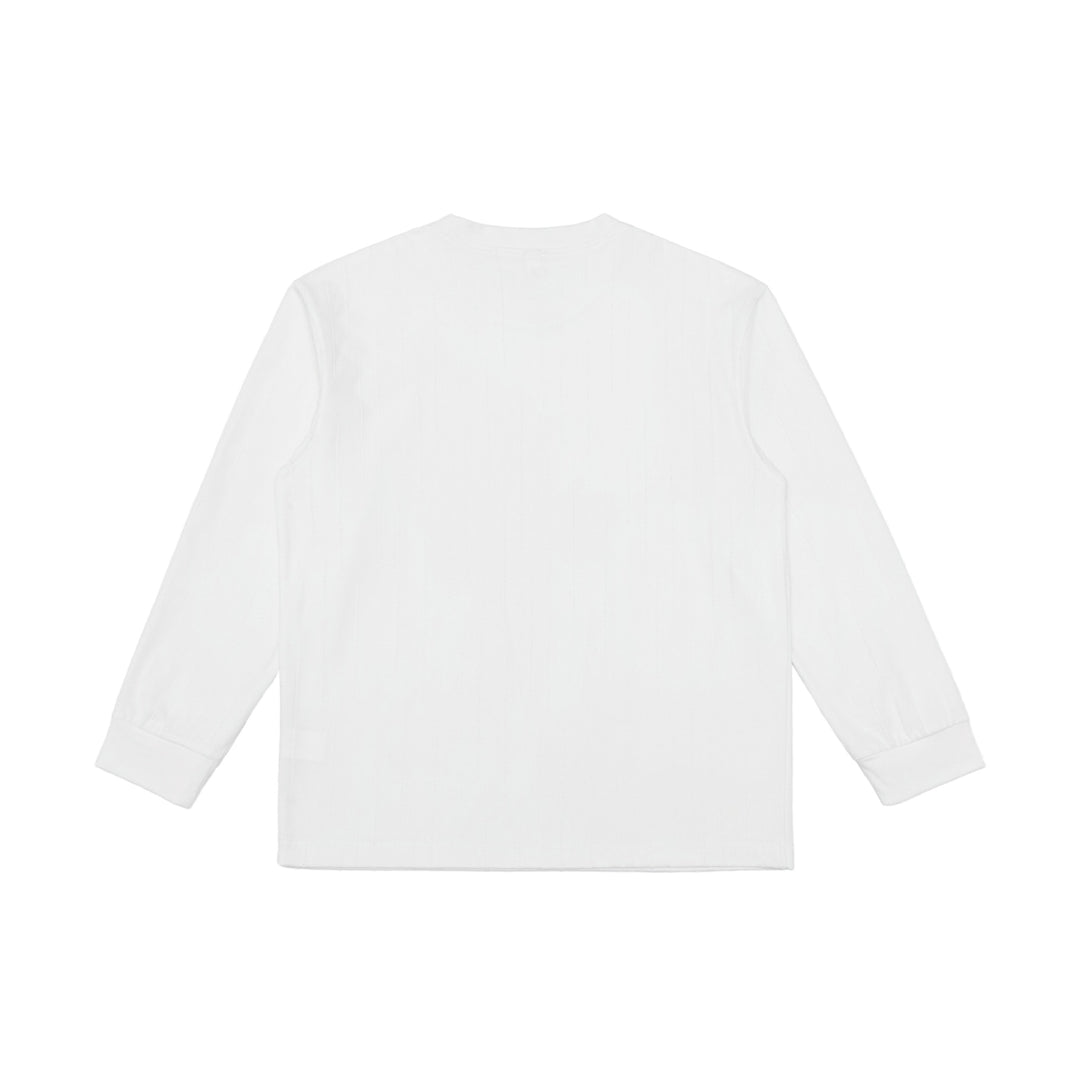 Unisex Premium long-sleeve shirt made of structured jersey with reinforced round neck Mune Fashion