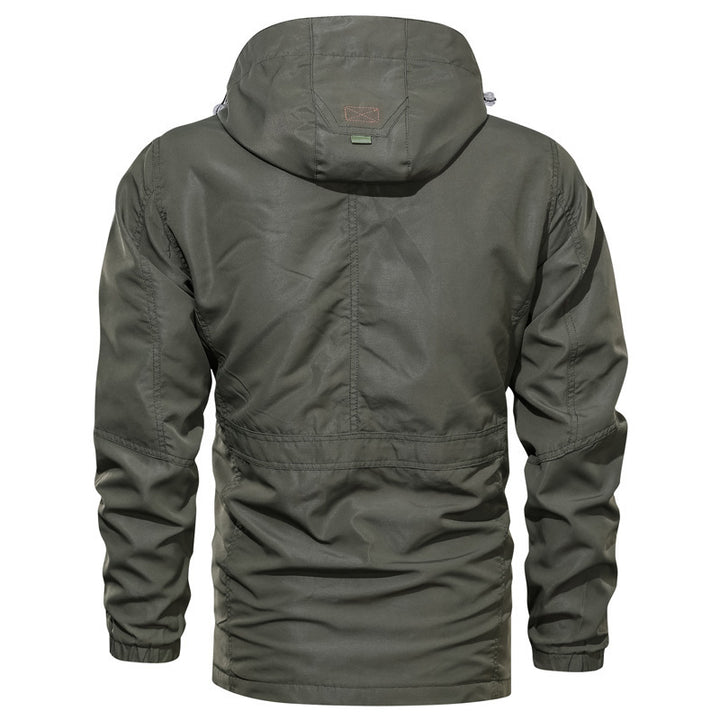 Men's Multifunctional Outdoor Jacket with Adjustable Hood Mune Fashion