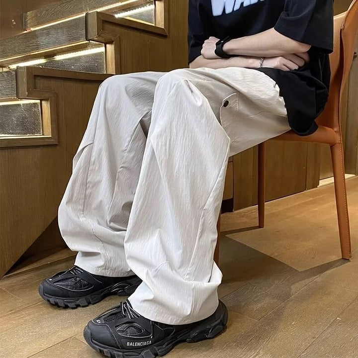 Men's Casual Loose Fit Leisure Pants Mune Fashion
