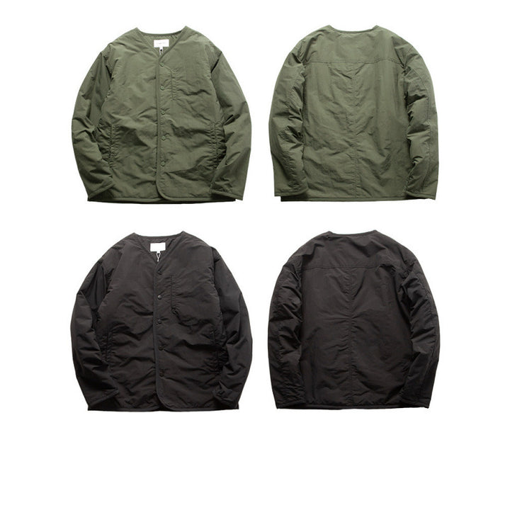 Men's fleece inner jacket with snap buttons Mune Fashion