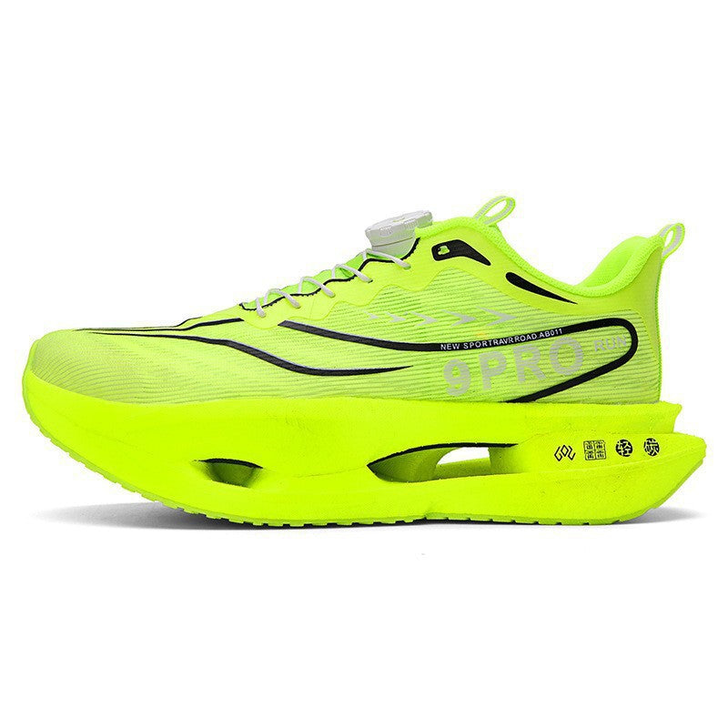 Women's Reactive Platform Running Shoes with Visible Double Chamber Cushioning and BOA Lacing System Mune Fashion