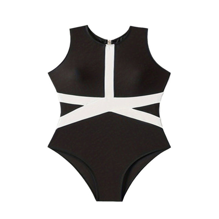 Ladies sporty jumpsuit with zipper Mune Fashion
