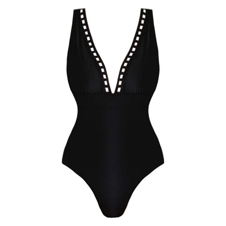 Women's One-Piece Swimsuit with Fashionable Skirt Mune Fashion