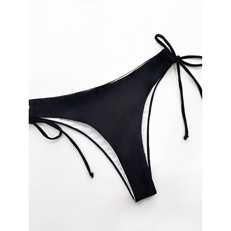 Women Triangle Bikini with high comfort and playful ties Mune Fashion