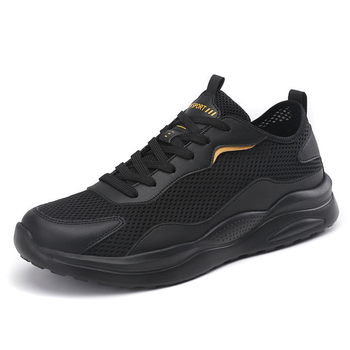 Men's slim casual sneakers with fine mesh fabric, anatomically shaped comfort sole and grippy multipurpose profile sole Mune Fashion