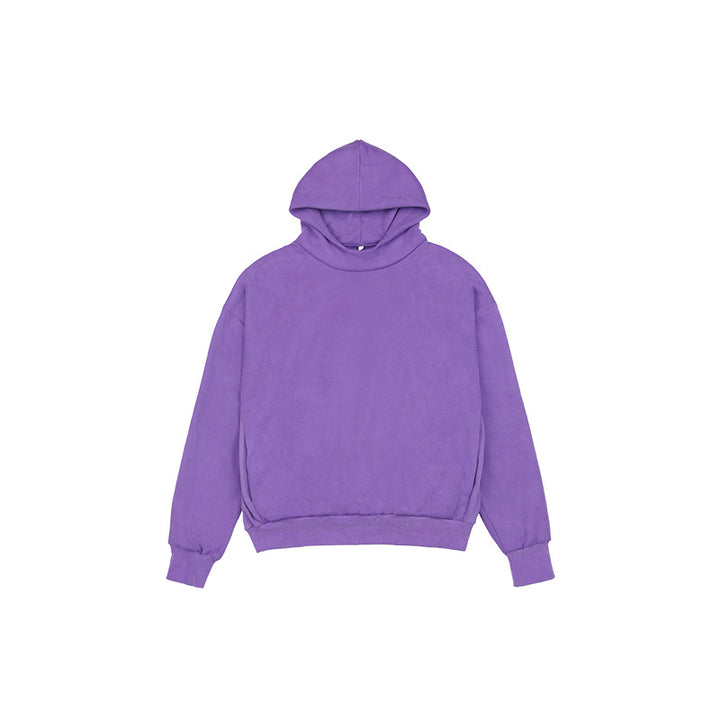 Unisex Minimalist Hoodie in Clean Look with Reinforced Collar Mune Fashion