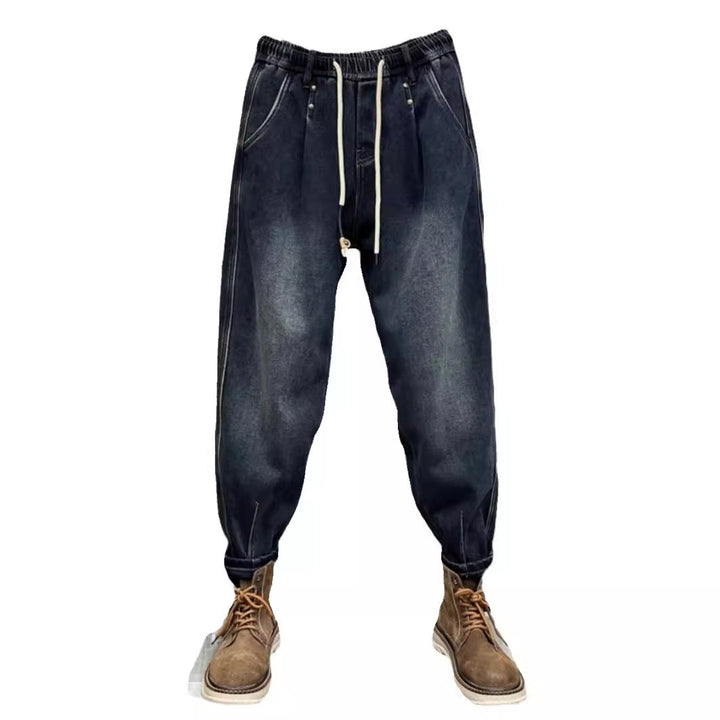 Men's Fashion Ripped Denim Jeans with Unique Patches Mune Fashion