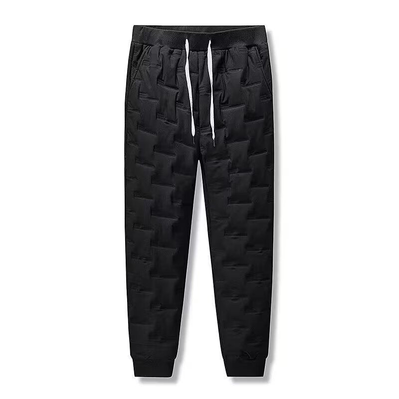 Men's sporty jogging pants with textured design Mune Fashion