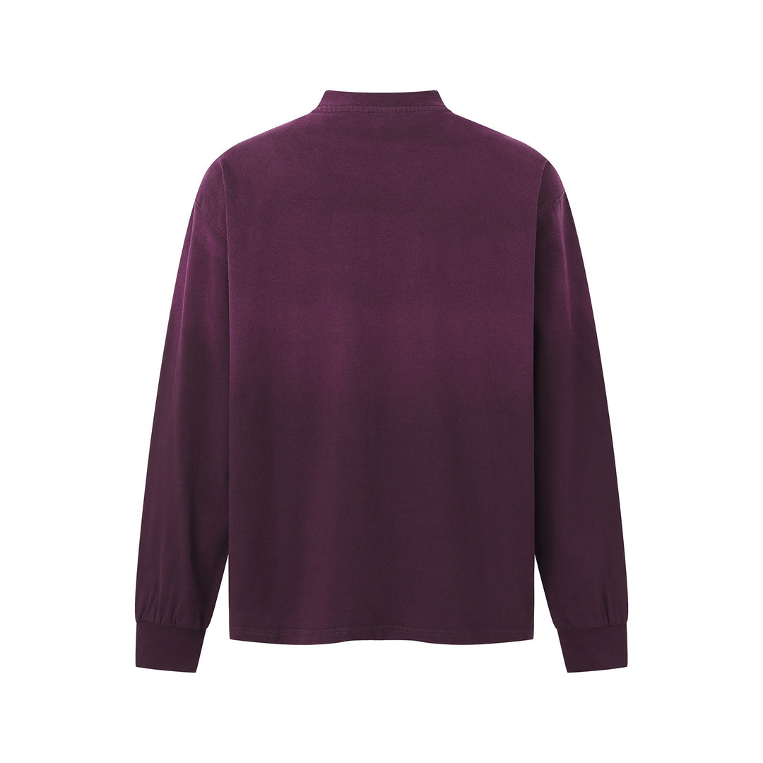 Unisex Oversized Sweatshirt with Mock Neck and Statement Print Mune Fashion