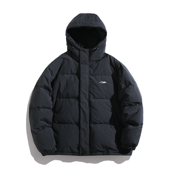 Unisex Padded Hooded Puffer Jacket in Boxy Cut with Thermal Filling and Windproof Shell Mune Fashion