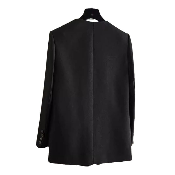 Women Elegant Blazer without Closure Mune Fashion