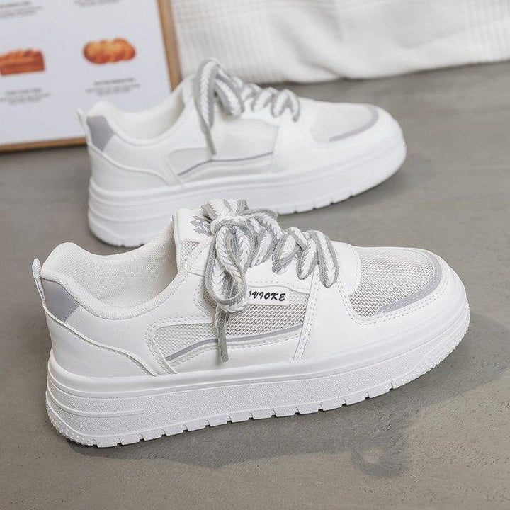 Ladies sporty sneakers with airy mesh surface and cushioning sole Mune Fashion