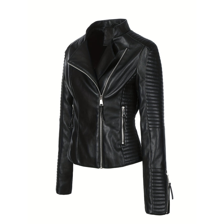 Women's Biker Jacket Mune Fashion