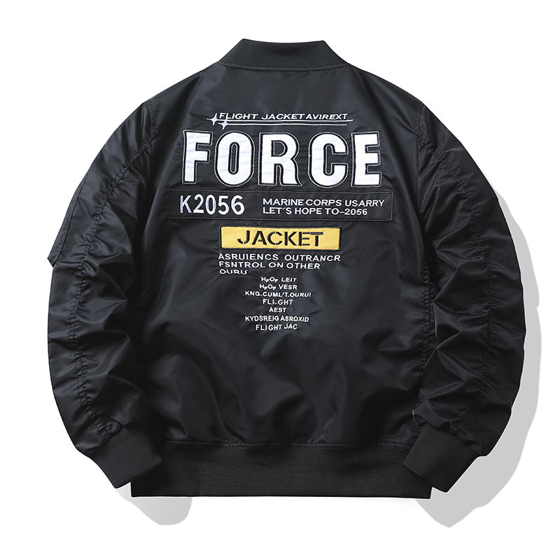 Men's Stylish Bomber Jacket with Unique Patches Mune Fashion