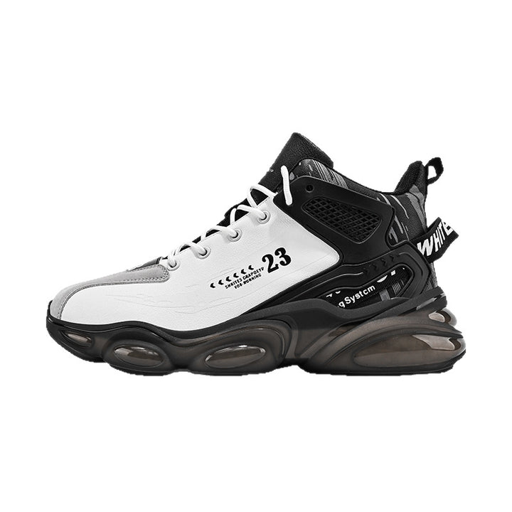 Unisex futuristic platform sneaker with visible air capsules, reinforced heel area and anatomical insole Mune Fashion