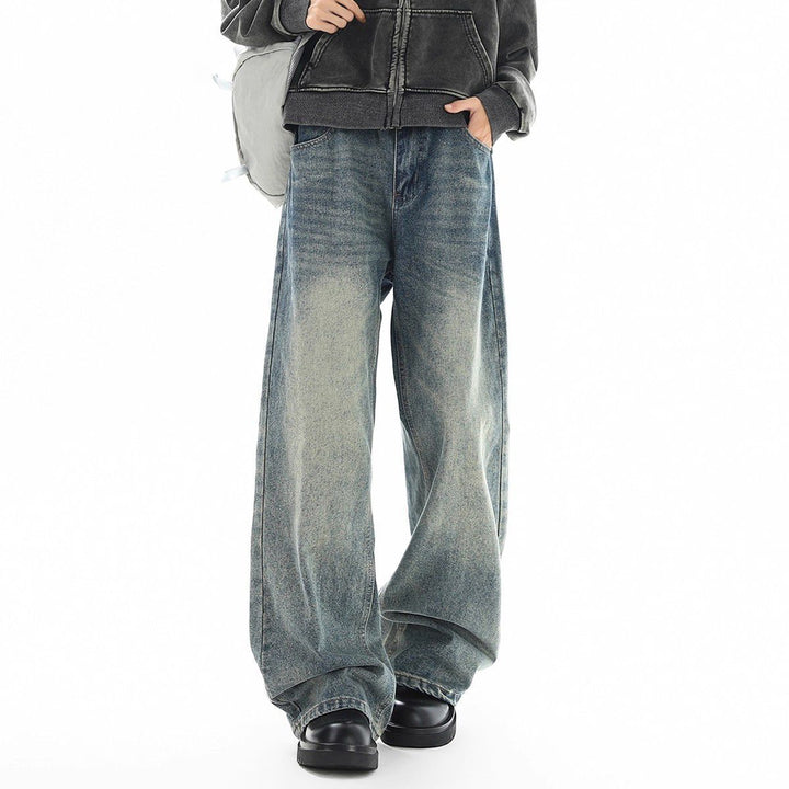 Women's High-Waisted Wide Jeans Mune Fashion