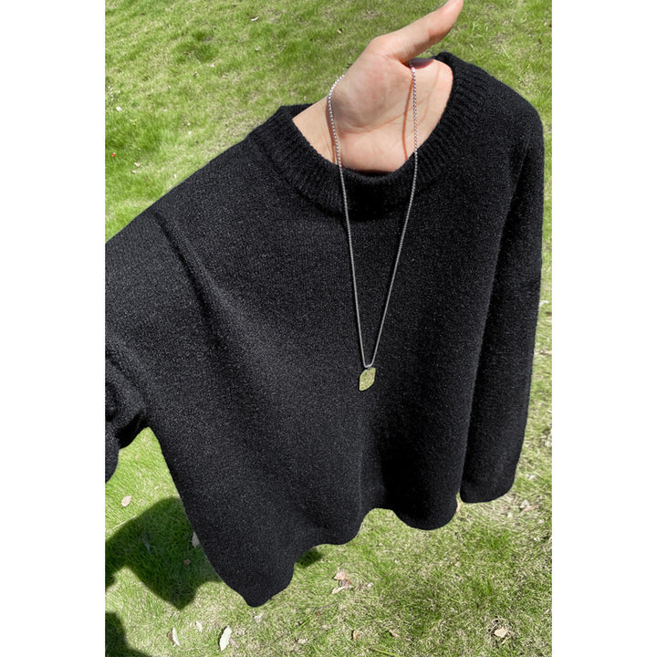 Women Comfortable and Elegant Oversized Sweater Mune Fashion