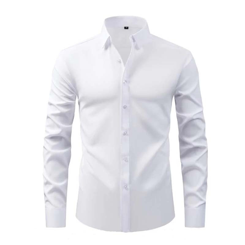 Men's long-sleeved shirt with innovative cut and modern design Mune Fashion