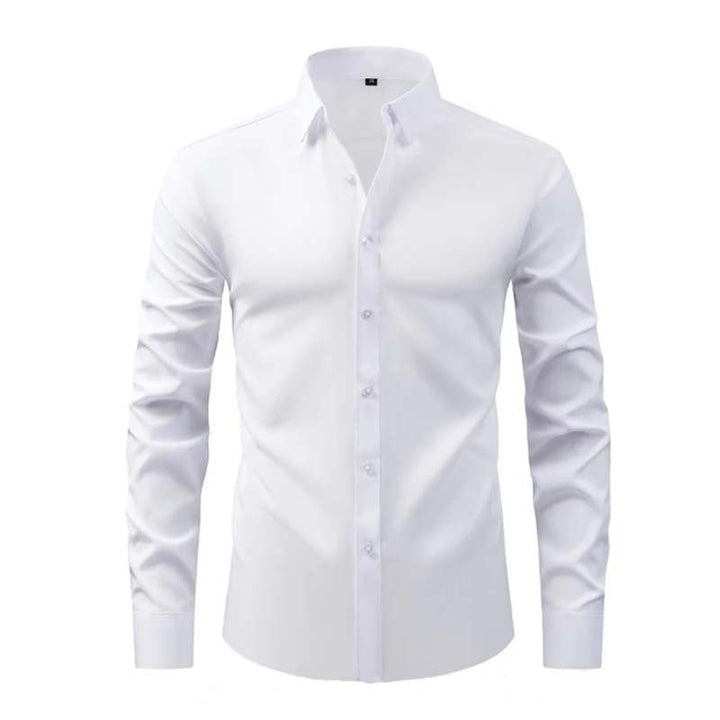 Men's long-sleeved shirt with innovative cut and modern design Mune Fashion