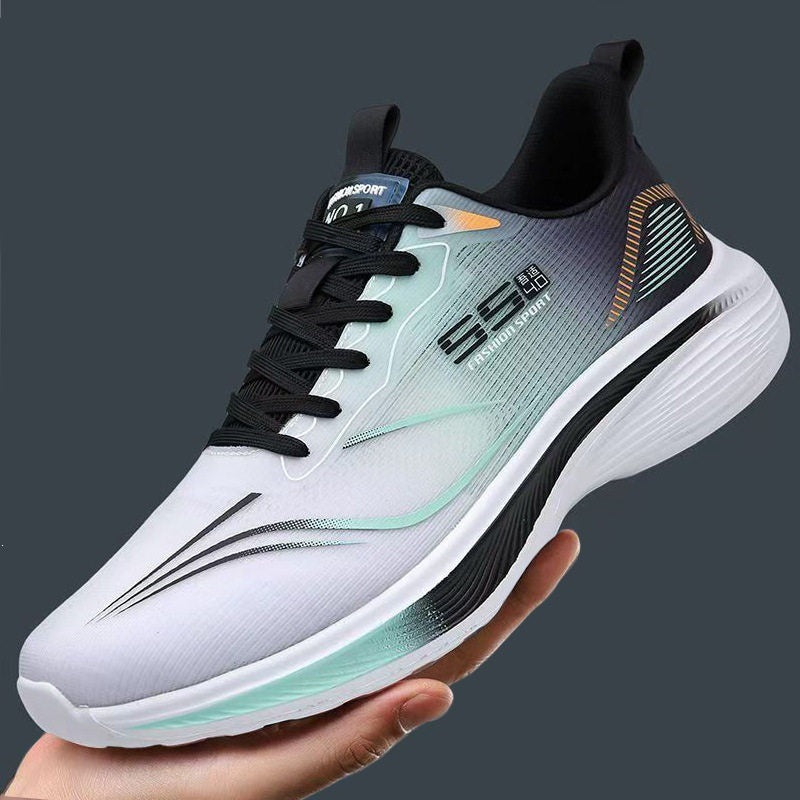 Men's Sporty Sneakers with Durable Upper Material Mune Fashion