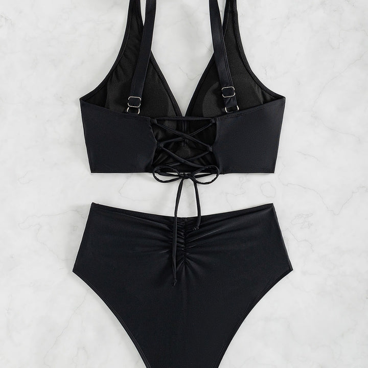 Women High-Waisted Swim Bikini Mune Fashion