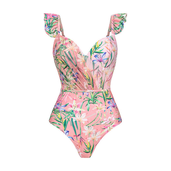 Women's bikini set with elegant, long transparent sleeves Mune Fashion